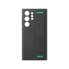 Оригинальный чехол для телефона Samsung Galaxy S23 Ultra Silicone Grip Case (черный)