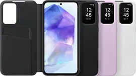 Чехол-книжка Samsung Smart View Wallet Case Galaxy A55 белый, Smart View Wallet Case Galaxy A55 белый