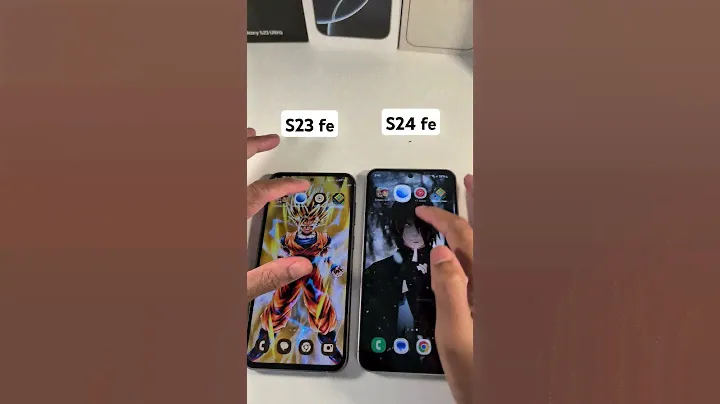 S24 fe vs S23 fe Speed Test
