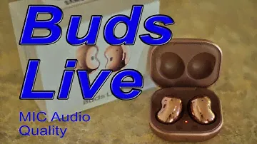 BUDS LIVE: КАЧЕСТВО ЗВУКА С МИКРОФОНА