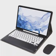 Чехол-клавиатура Для Samsung Galaxy Tab S9 Plus, Чехол с Держателем Ручки, Магнитный Чехол-клавиатура Для Galaxy Tab S9 Plus S9 + 12,4
