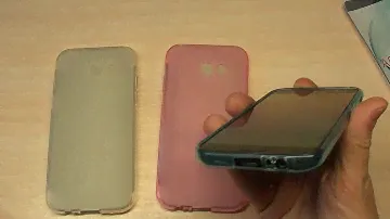 Силиконовый чехол для Samsung A520 Galaxy A5 2017 обзор новый